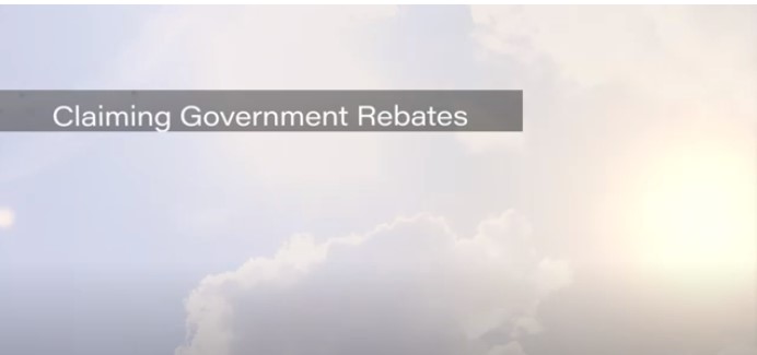 claiming government rebates